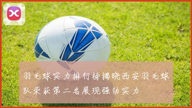 羽毛球实力排行榜揭晓西安羽毛球队荣获第二名展现强劲实力