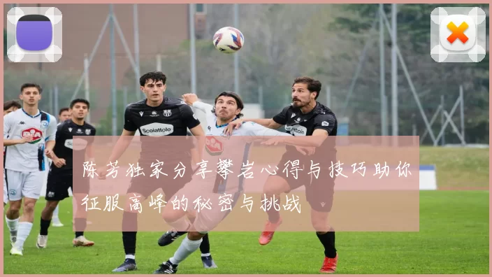 陈芳独家分享攀岩心得与技巧助你征服高峰的秘密与挑战